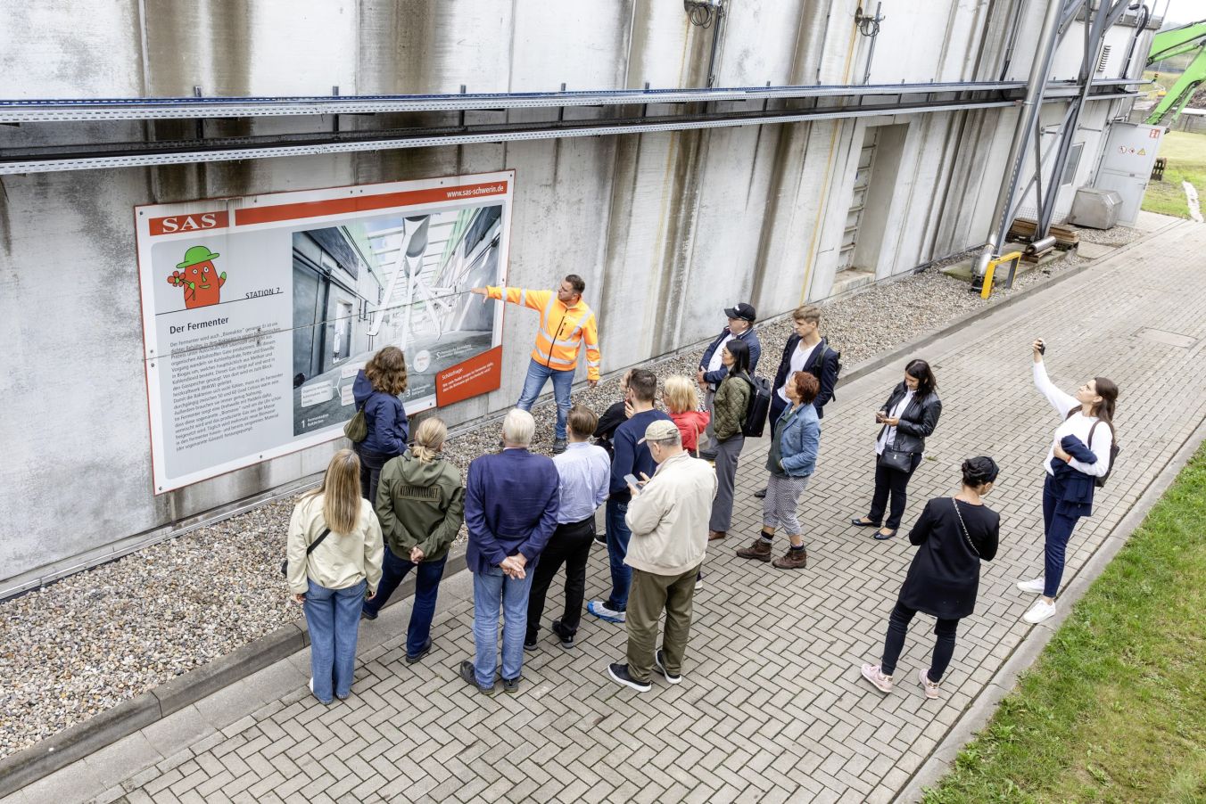 Die Bioabfallverwertungsanlage (BAVA) der SAS ist gefragt, Foto: maxpress/srk