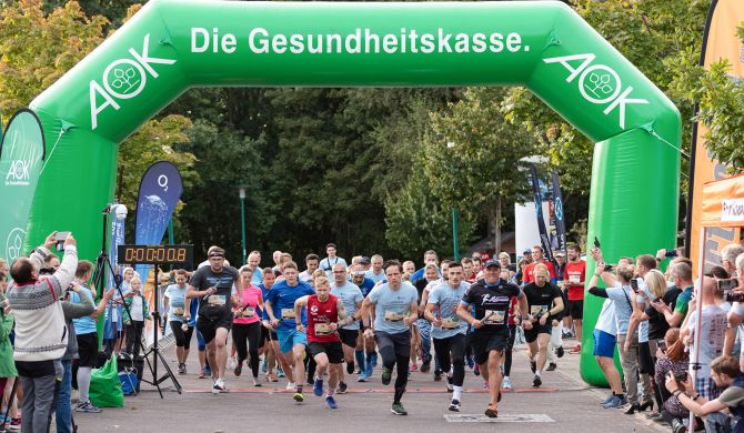 Unter den Teilnehmern des 3. Zoolaufs befand sich auch Anja Witwer, eine bekannte Schweriner Triathletin Fotos: Zoologischer Garten Schwerin