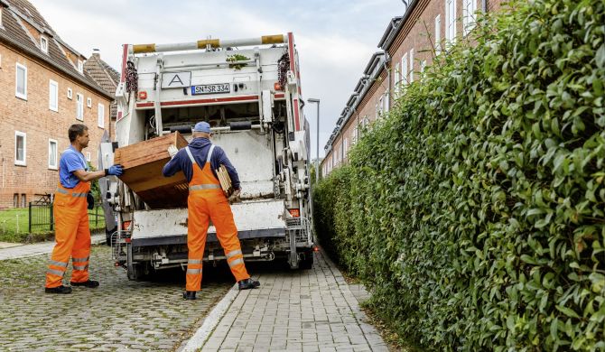 Zum Jahresanfang ist ein guter Zeitpunkt für die Entsorgung von Sperrmüll