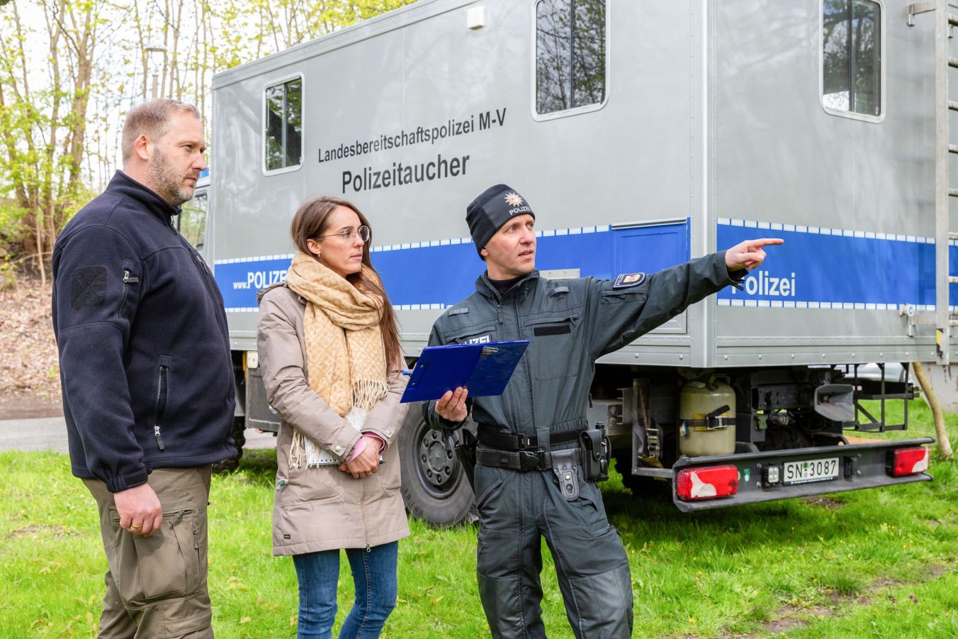 Müllsuche im Ostorfer See