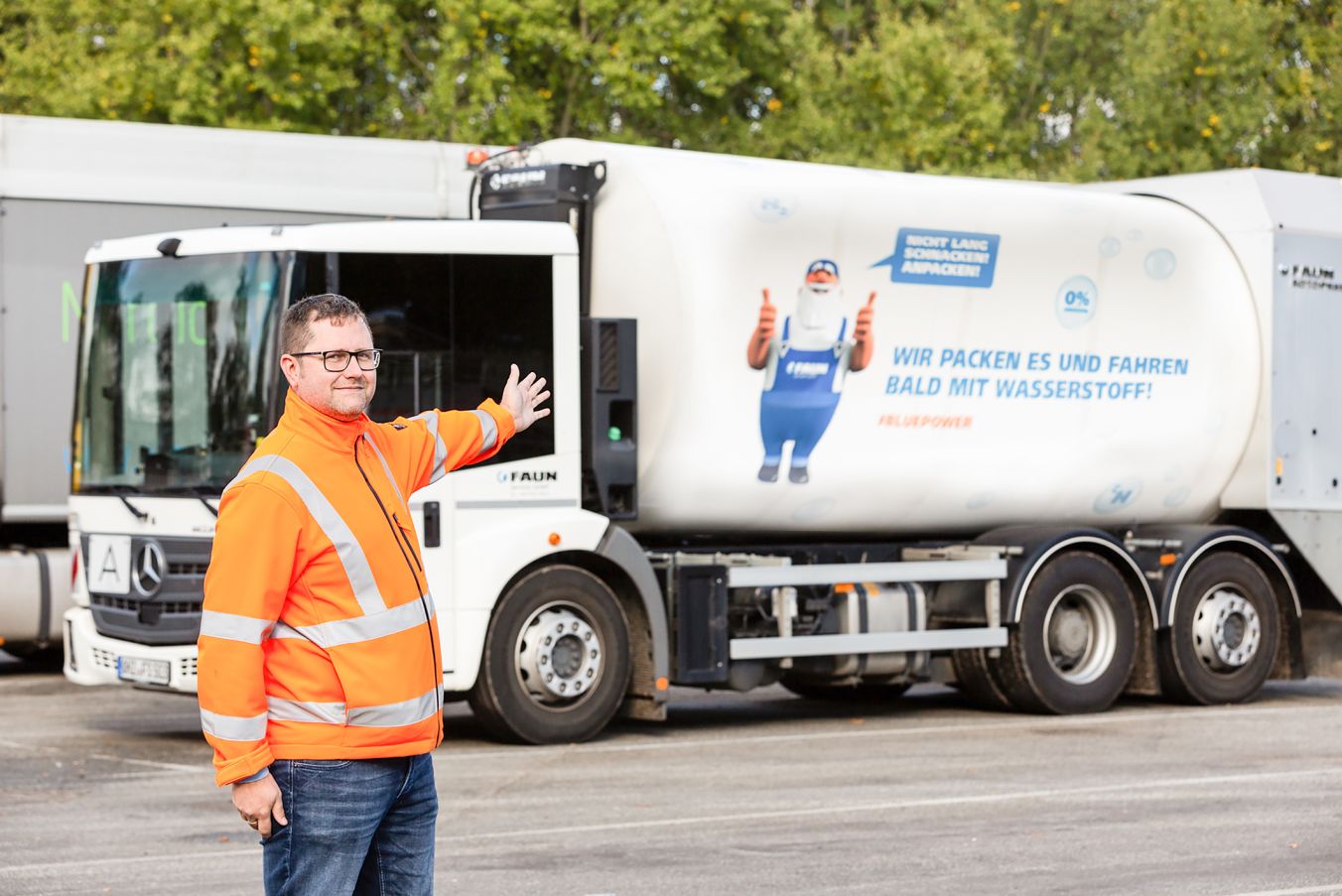 Der stellvertretende SAS-Betriebsleiter Stephan Wilmer begleitet das zukunftsorientierte Wasserstoffprojekt im Unternehmen