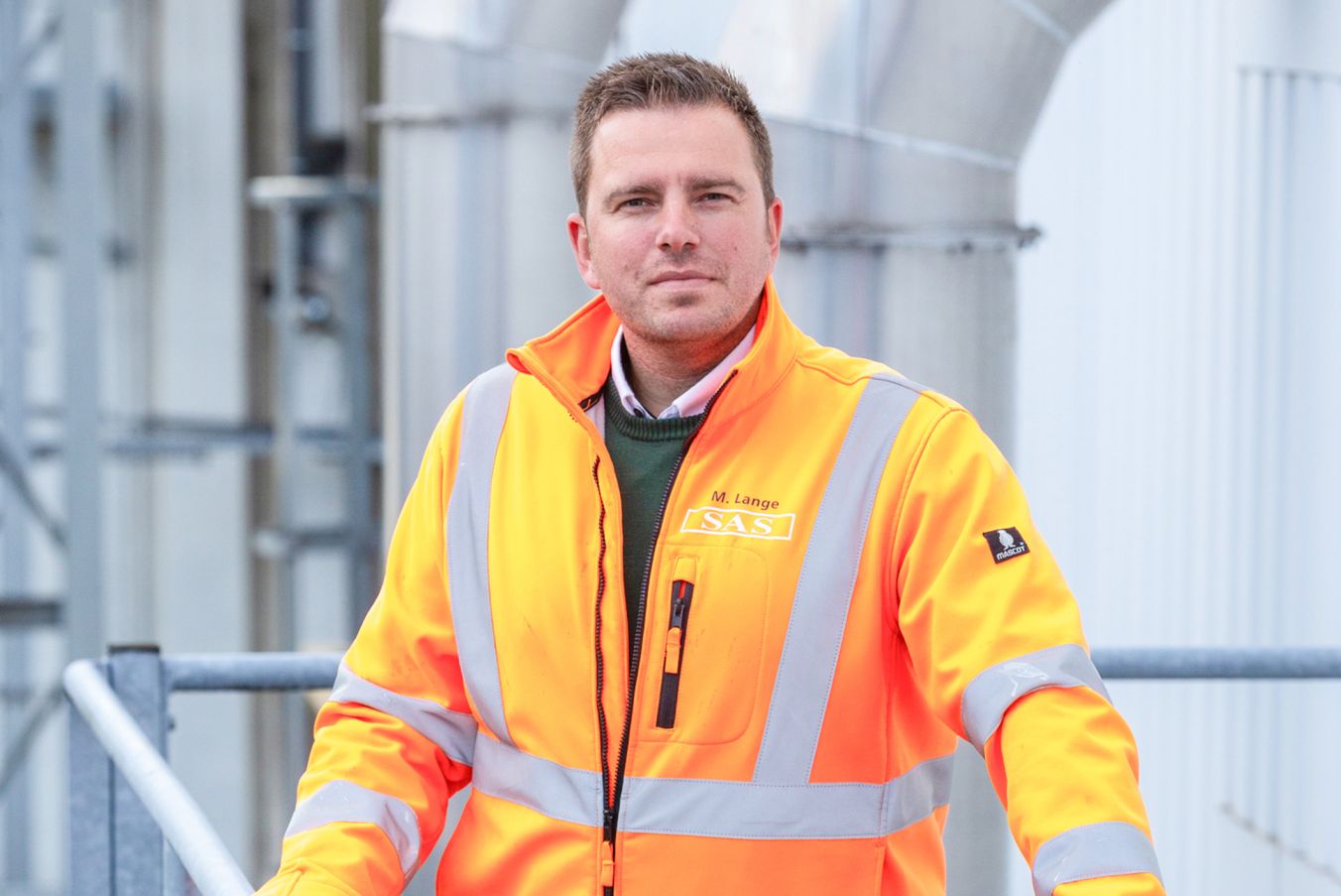 Markus Lange ist neuer Betriebsleiter für den Hauptstandort der SAS Schwerin in der Ludwigsluster Chaussee., Foto: maxpress/srk